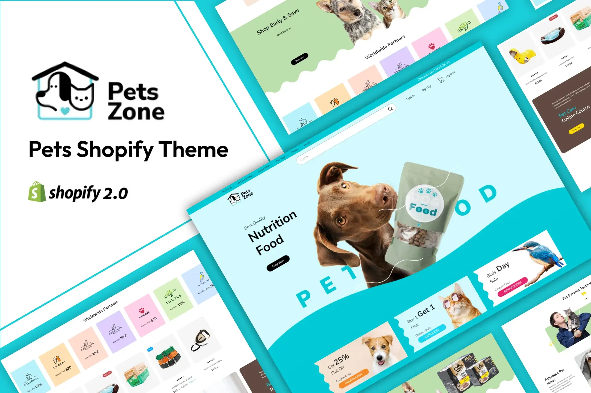 Petszone - Pets Shopify Theme