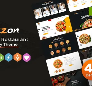 Pizzon - Pizza Restaurant, Fast Food Shopify Theme