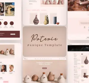 Poterie - Handmade, Ceramic Artist Shopify Theme