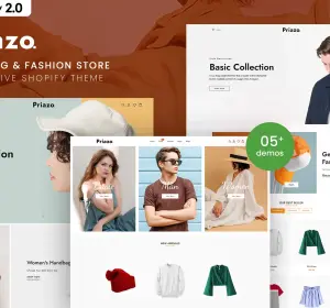 Priazo - Clothing & Fashion Shopify 2.0 Theme