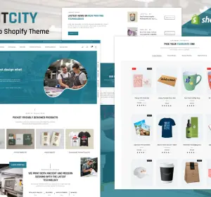 Printcity - Print Shop Shopify Theme