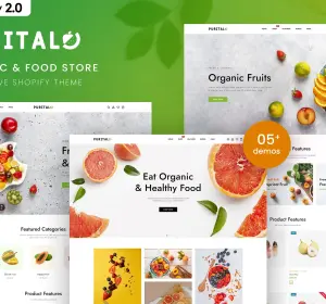 Purital - Organic & Food Store Shopify 2.0 Theme