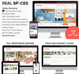 Real Spaces – WordPress Real Estate ThemeReal Spaces – WordPress Real Estate Theme