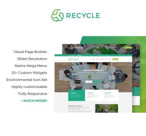 Recycle – Environmental & Green Business WordPress Theme