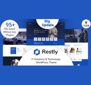 Restly – IT Solutions & Technology WordPress Theme