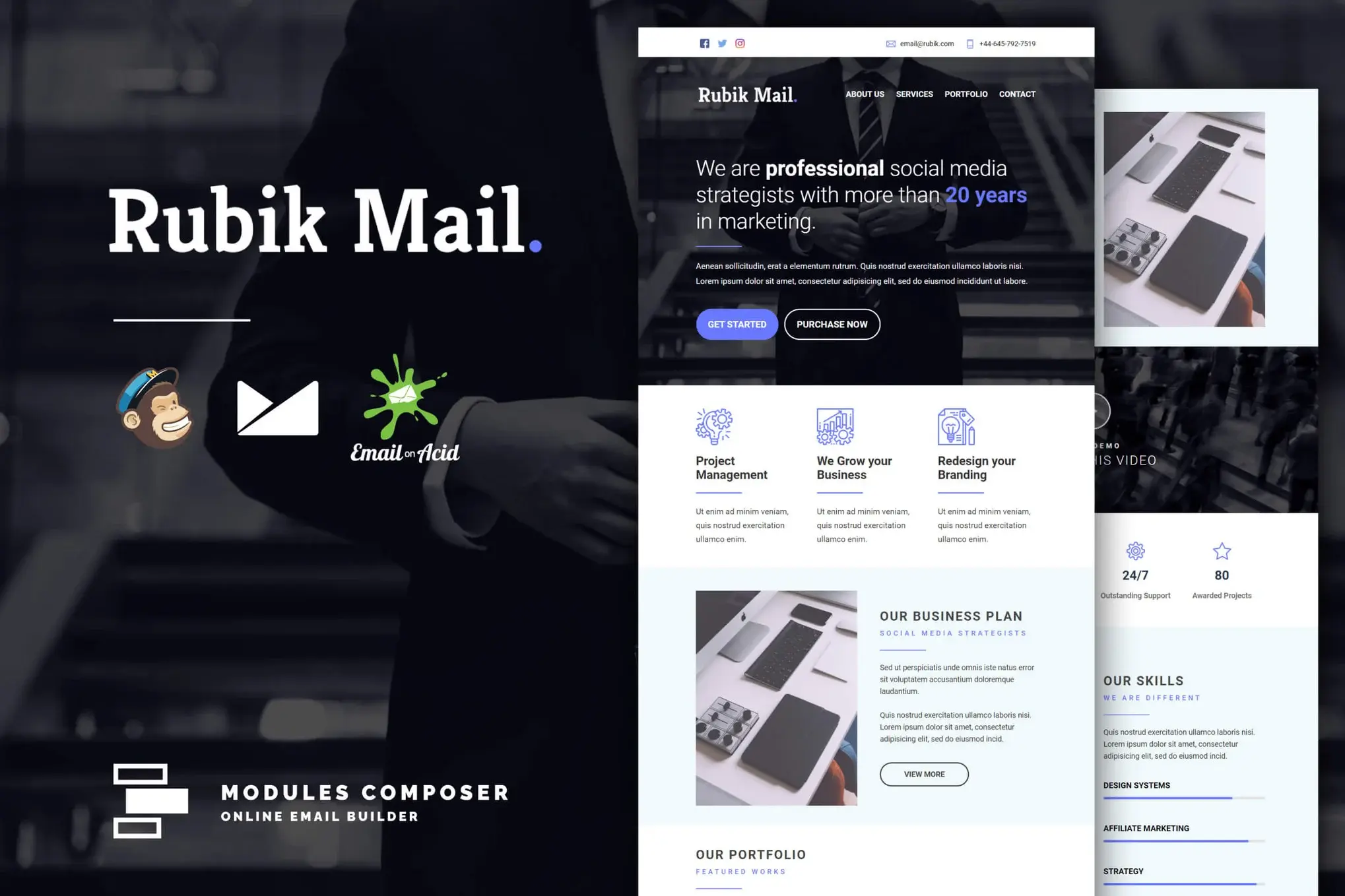 Rubik - Agency & Startup Responsive Email