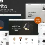 Savita - Lamp & Luxury Lights Shopify 2.0 Theme