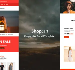 Shopcart - 35+ Modules Modules E-mail Templates