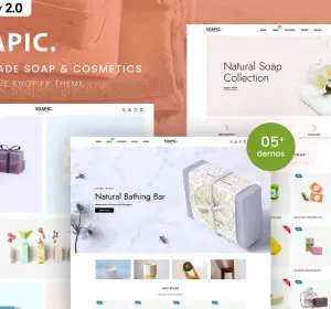 Soapic - Handmade Soap & Cosmetics Beauty Shopify