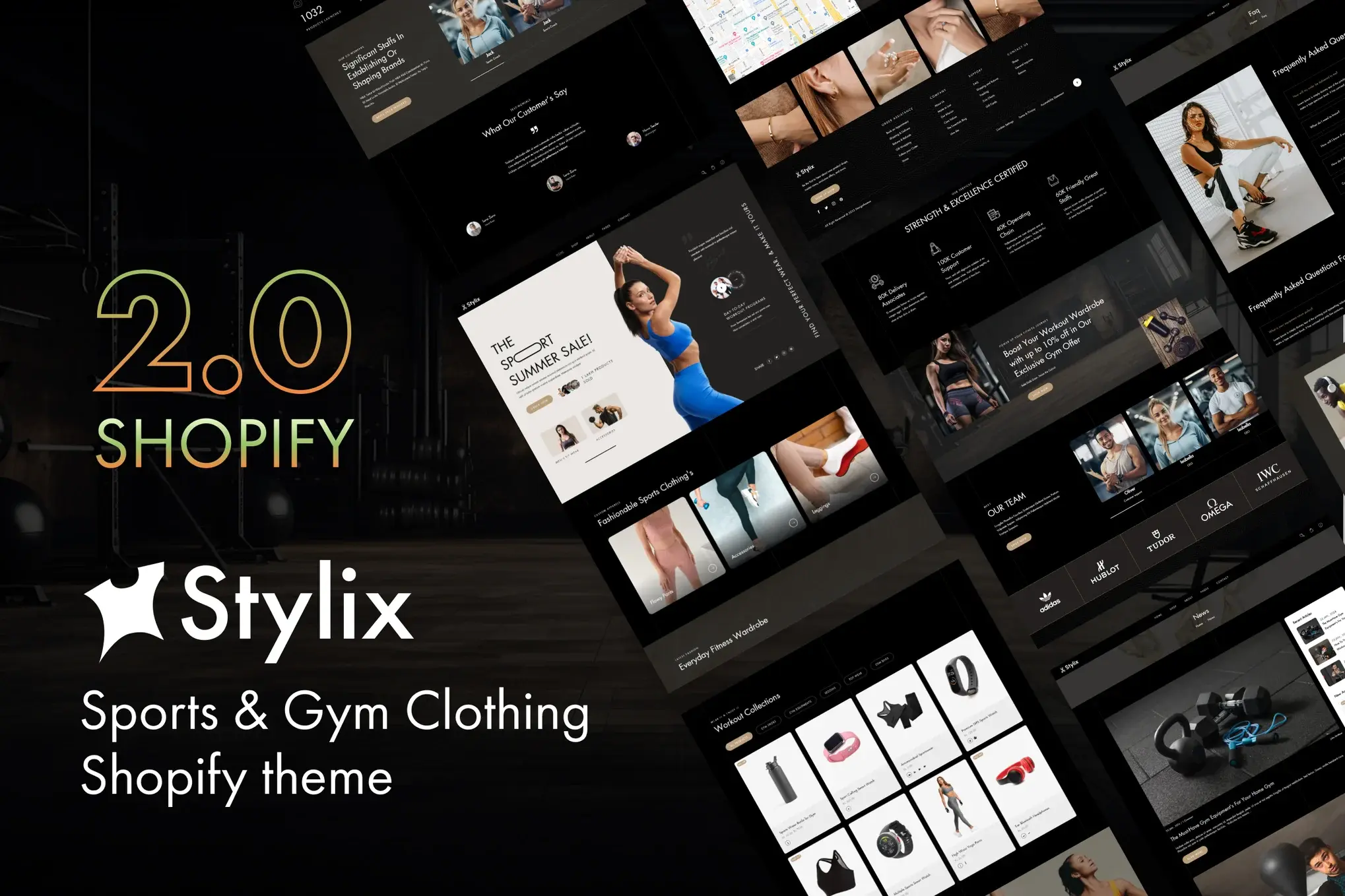 Stylix - Sports & Gym Clothing Shopify theme