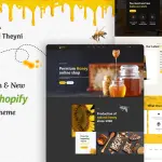 Theyni - Organic Food, Honey Shop Shopify Theme