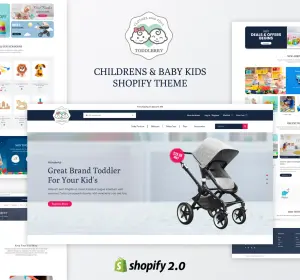 Toddlerry - Childrens & Baby Kids Shopify Theme