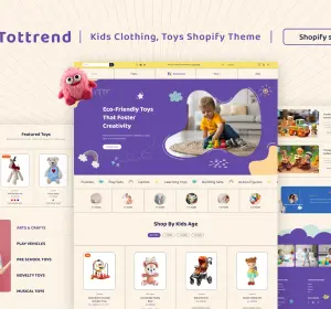 Tottrend - Kids Toys & Cloth Shopify Theme