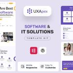 UXApex – IT Solutions & Services Company Elementor Template Kit