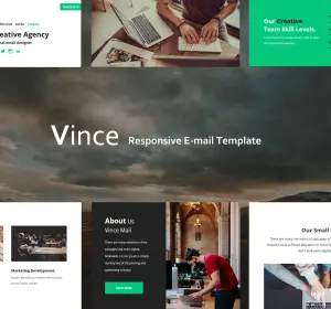 Vince Mail - Responsive E-mail Template