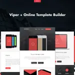 Viper - Responsive APP Business Email + Builder