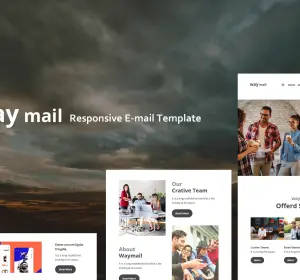 Way Mail - 30+ Modules E-mail Templates