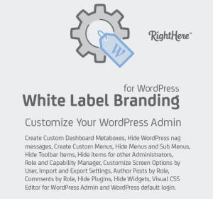 White Label Branding for WordPress