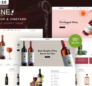 Winne - Wine & Winery Responsive Shopify 2.0 Theme