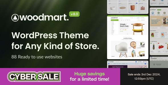 WoodMart – Multipurpose WooCommerce Theme