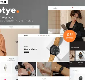 Wotye - Luxury Watch Shopify 2.0 Theme