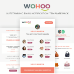 WOHOO - Beautiful Email Notifications Template