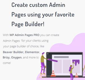 WP Admin Pages PRO