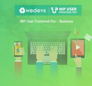 WP User Frontend Pro – Business