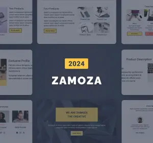 Zamoza Multipurpose Email Template 2024